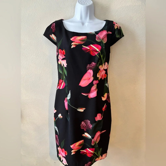 Black Halo Sheeth Dress - Size 6‎ - Picture 1 of 4